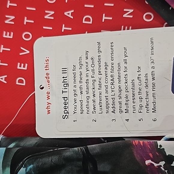 * NWT Lululemon Speed Tight III *All Full-On Luxtreme Size 4 Pigment Regal Plum - Picture 3 of 14